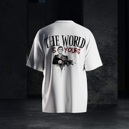 CAMISETA THE WORLD IS YOURS